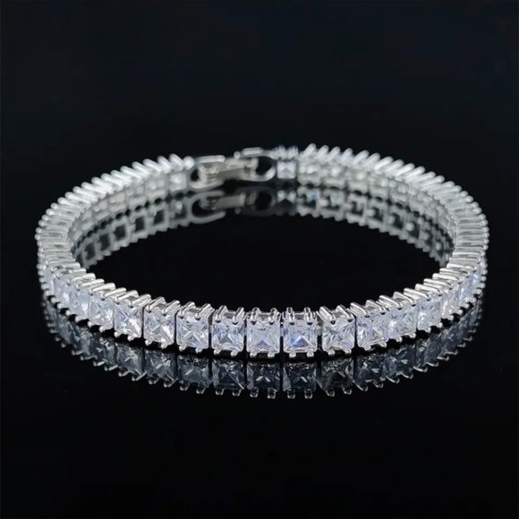 Jewelry - S925 STERLING SILVER DIAMOND BRACELET, NICE BRACELET, CUTE BRACELET